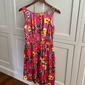 Kate spade sleeveless floral dress - size 4
